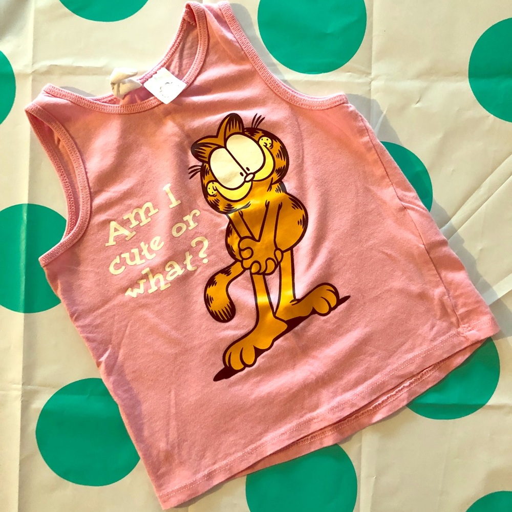 H & M. Garfield Tank Top!